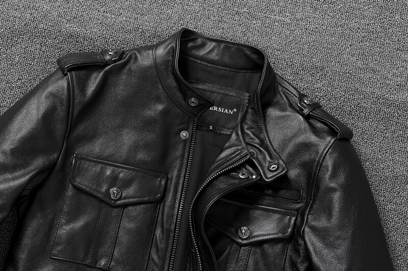 정품 가죽 남성 자켓 슬림 소프트 소가죽 자켓 스트리트 - Riding Jacket Leather 리뷰 및 가격