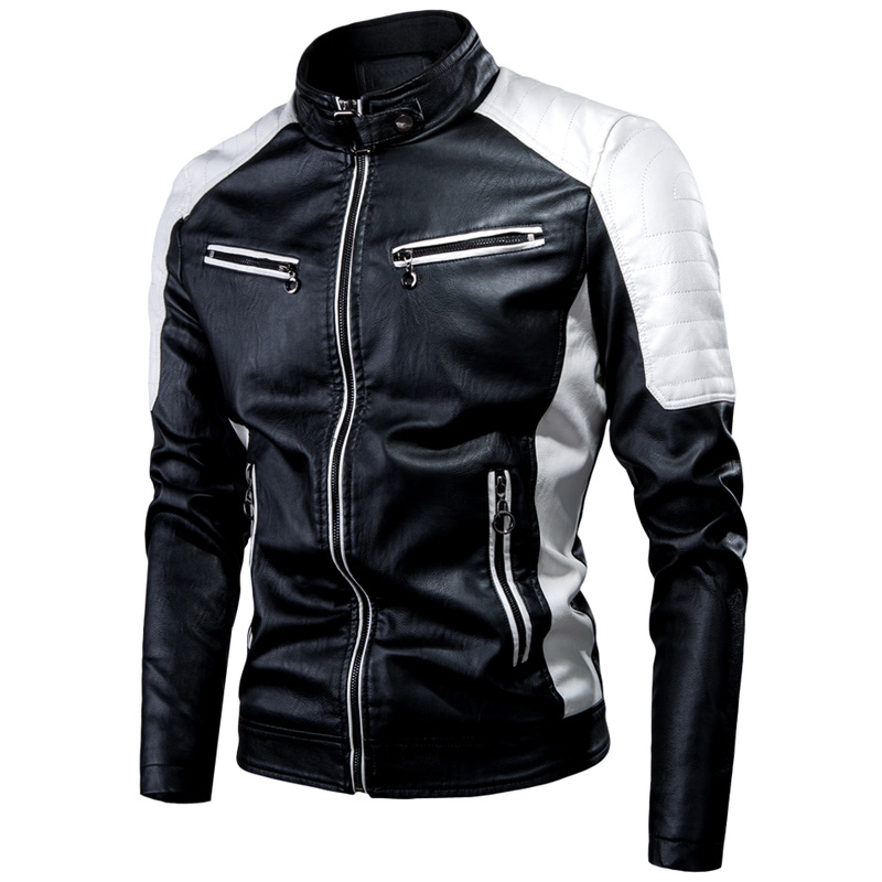 남성용 가죽 오토바이 재킷 코트 퍼 방수 보온 패션 스 - Riding Jacket Leather 리뷰 및 가격