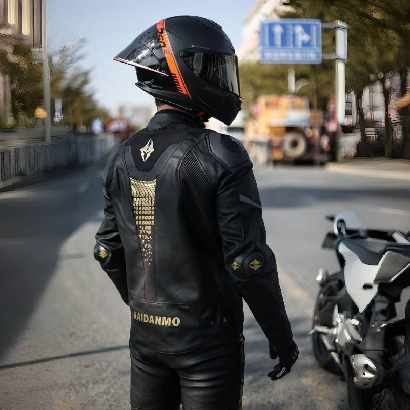 오토바이 라이딩 의류 가죽 자켓 남성용 방수 낙상 방지 - Riding Jacket Leather 리뷰 및 가격