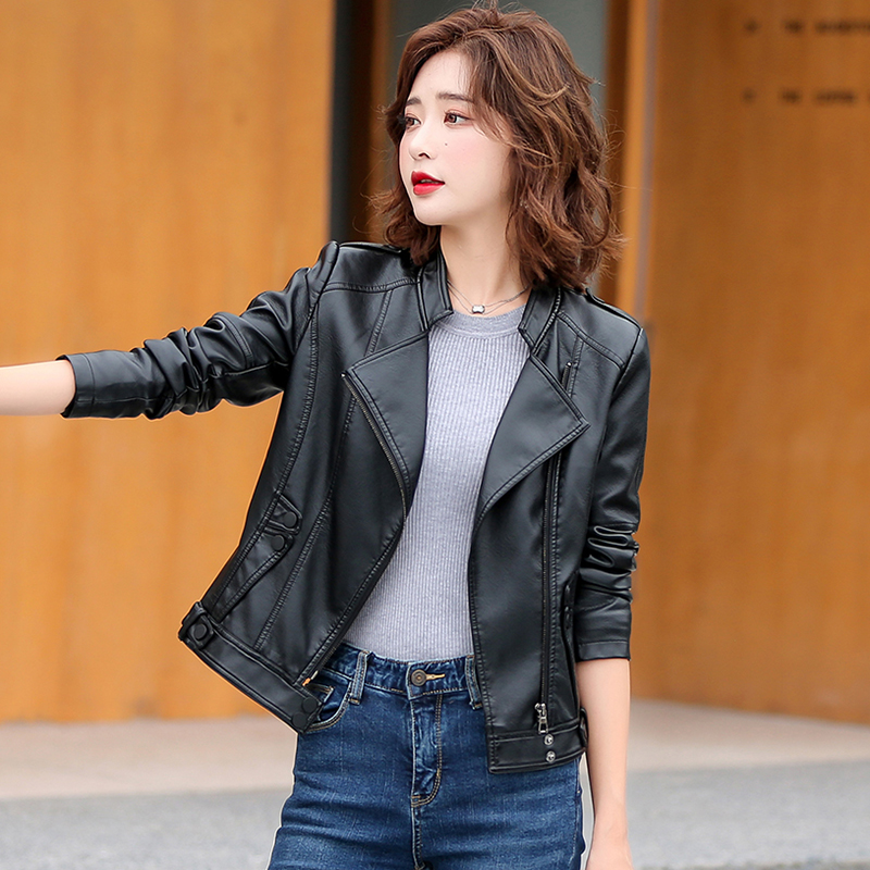 M-5XL 새로운 봄 2026 여성 가죽 자켓 패션 솔 - Riding Jacket Leather 리뷰 및 가격